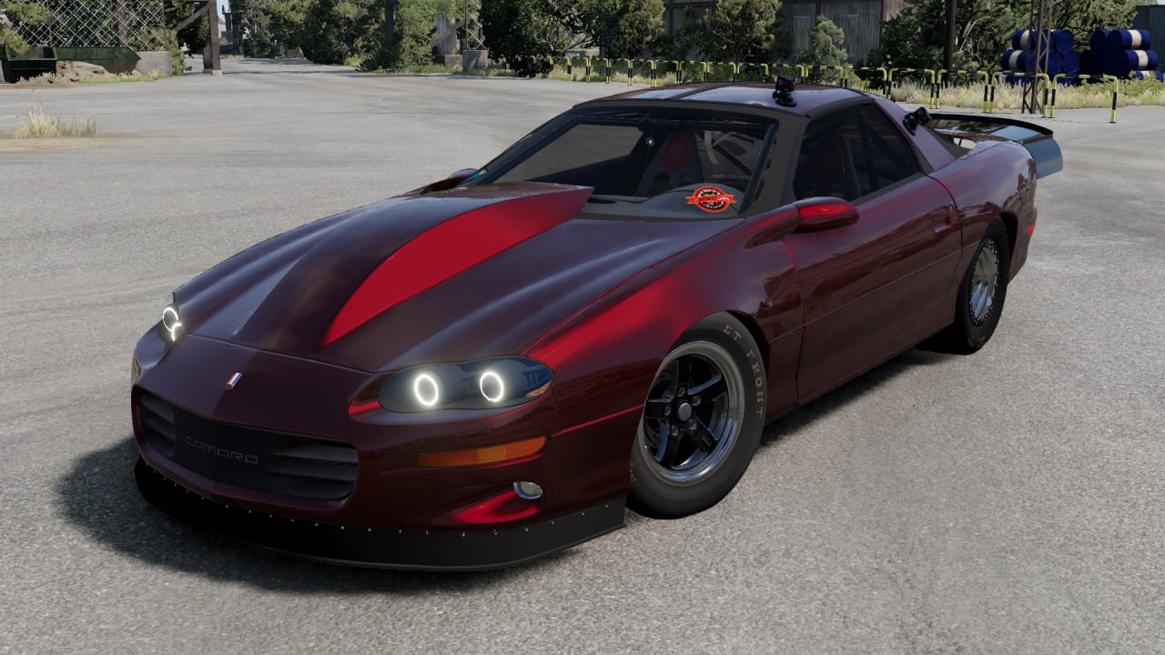 МОД KZN's Chevy Camaro Catfish v1.0 (0.34.x) ДЛЯ BEAMNG.DRIVE