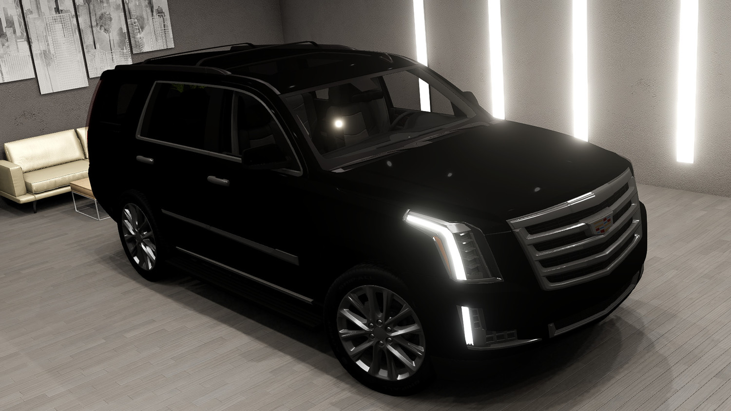 МОД Cadillac Escalade 2015 v1.0 (0.34.x) ДЛЯ BEAMNG.DRIVE