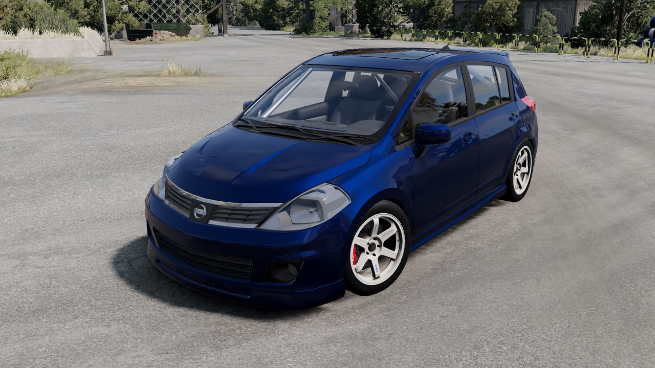МОД Nissan Versa 2008 v1.0 (0.34.x) ДЛЯ BEAMNG.DRIVE