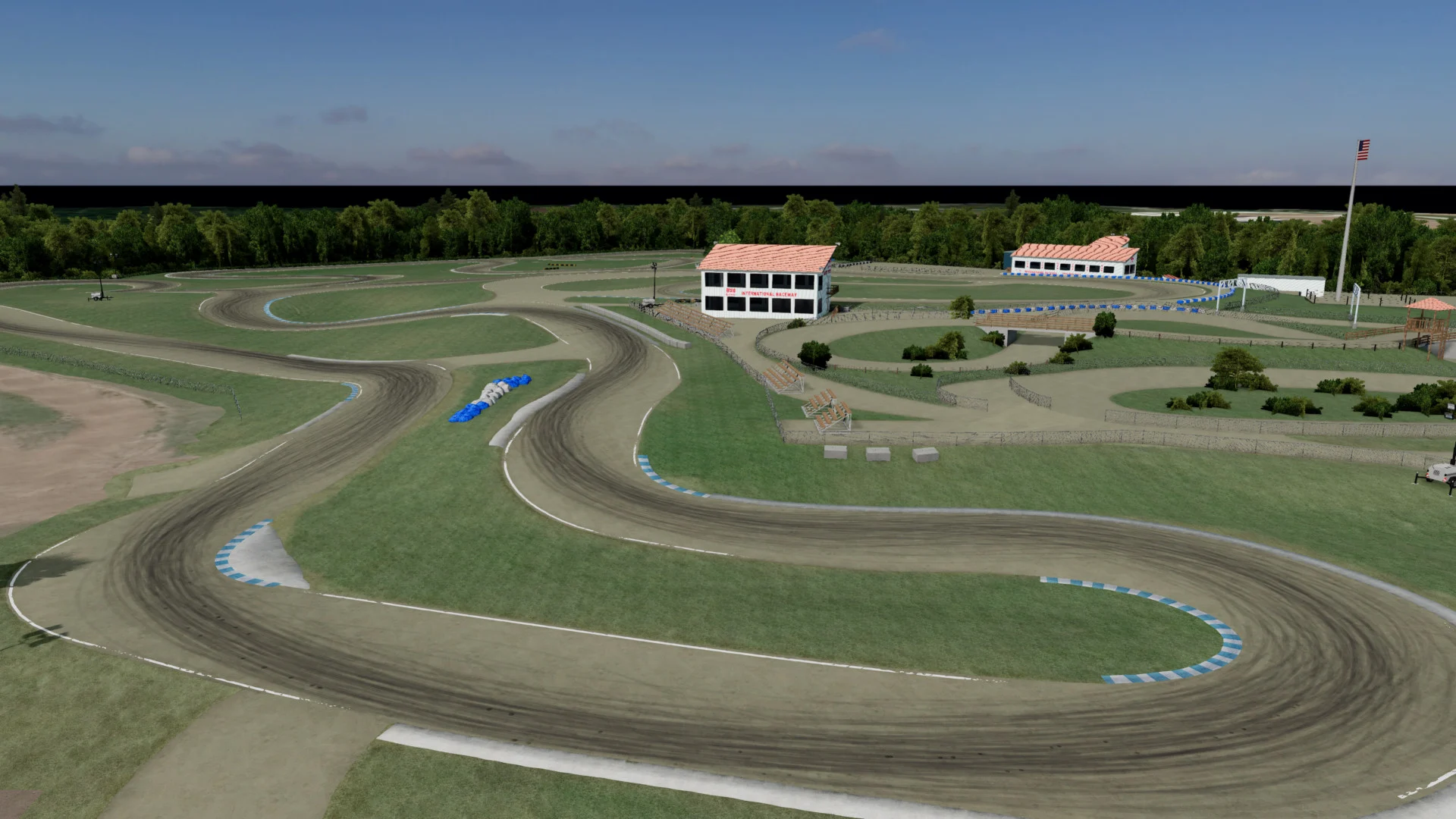 МОД Карта Usair Raceway v2.0 (0.34.x) ДЛЯ BEAMNG.DRIVE