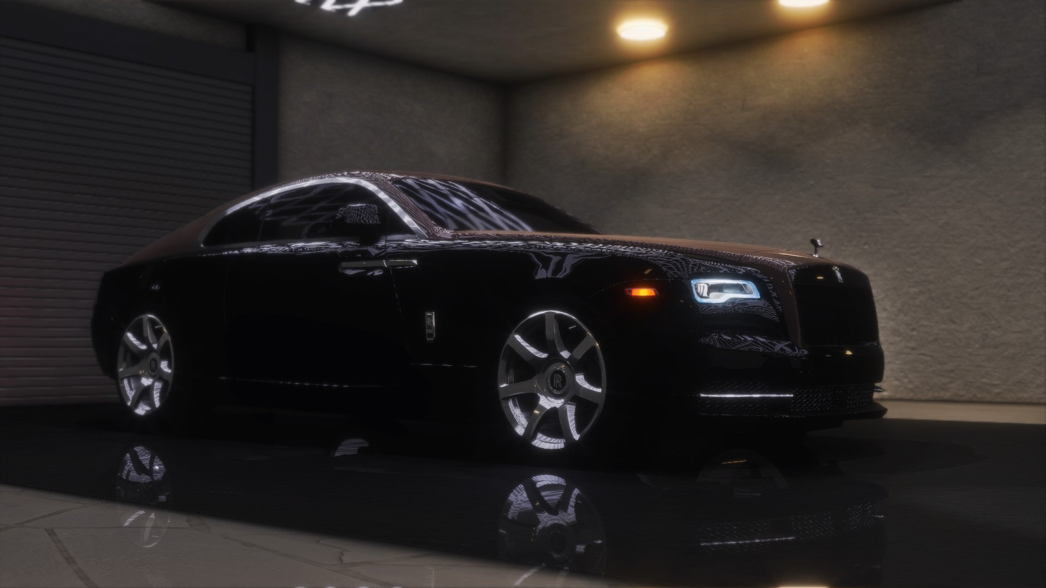 МОД Rolls Royce Wraith 2018 v1.1 (0.34.x) ДЛЯ BEAMNG.DRIVE