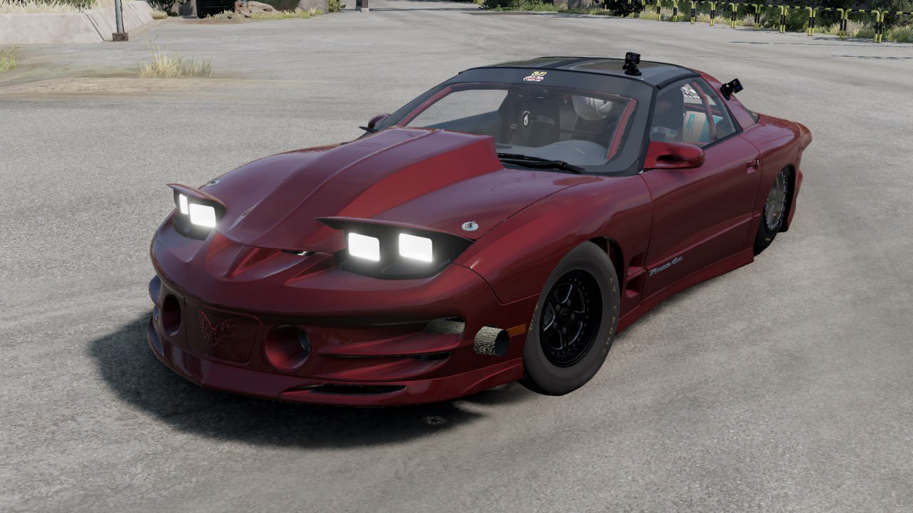 МОД KZN's Trans-Am WS6 v1.0 (0.34.x) ДЛЯ BEAMNG.DRIVE