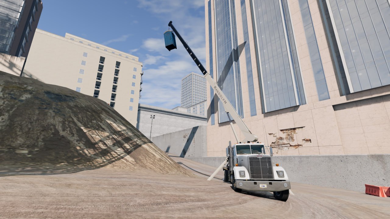 МОД RandolpH Cranes v1.0 (0.34.x) ДЛЯ BEAMNG.DRIVE