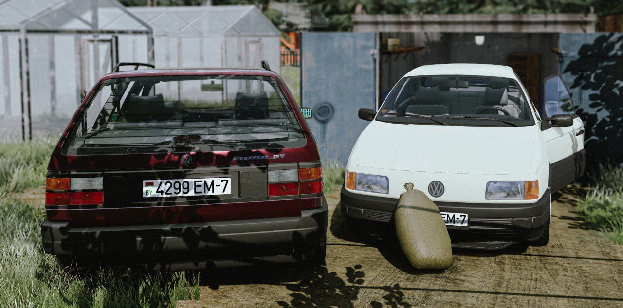 МОД Volkswagen Passat (B3) v1.05 (0.34.x) ДЛЯ BEAMNG.DRIVE