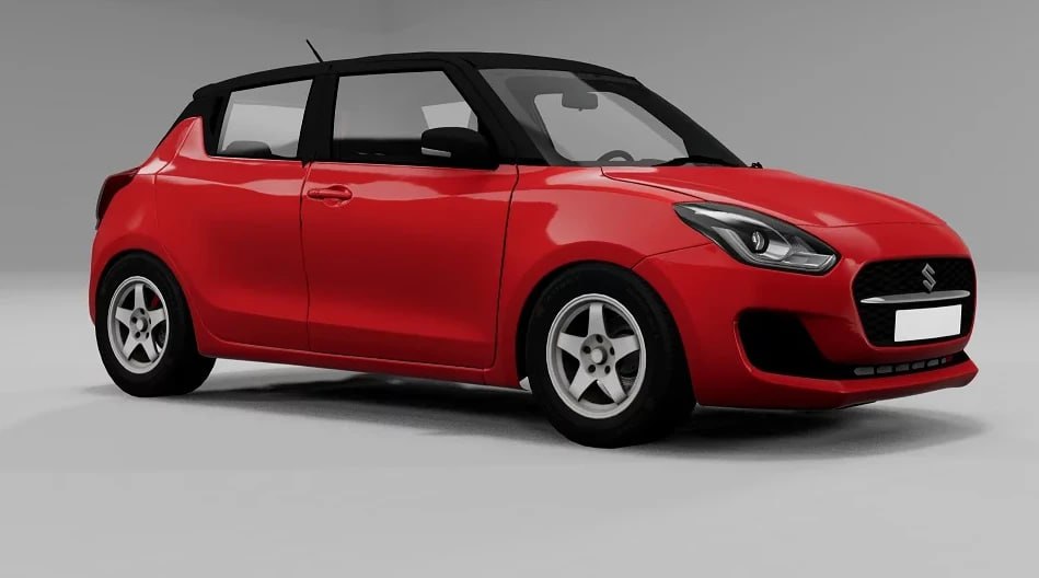 МОД Suzuki Swift v3.1 (0.34.x) ДЛЯ BEAMNG.DRIVE