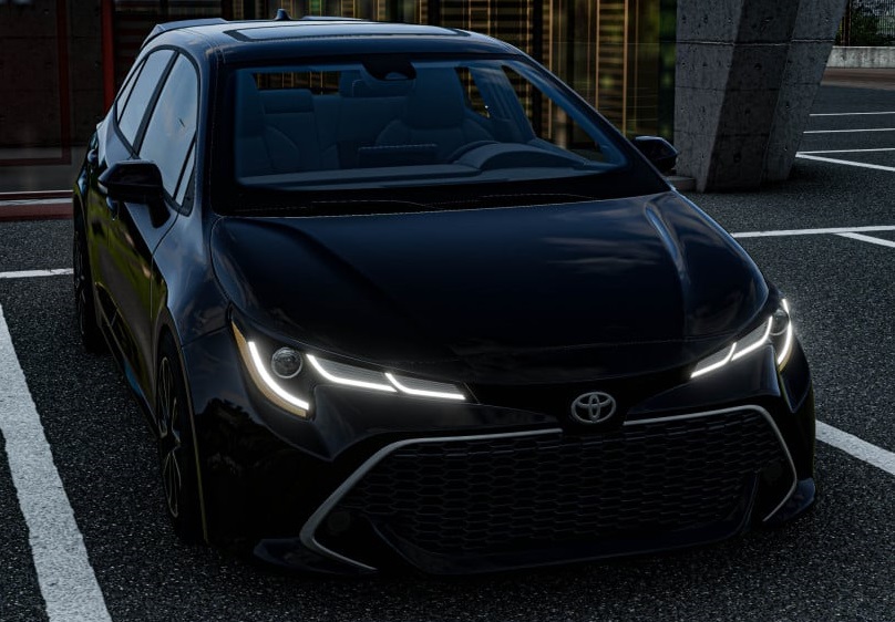 МОД Toyota Corolla Hatchback v1.0 (0.34.x) ДЛЯ BEAMNG.DRIVE