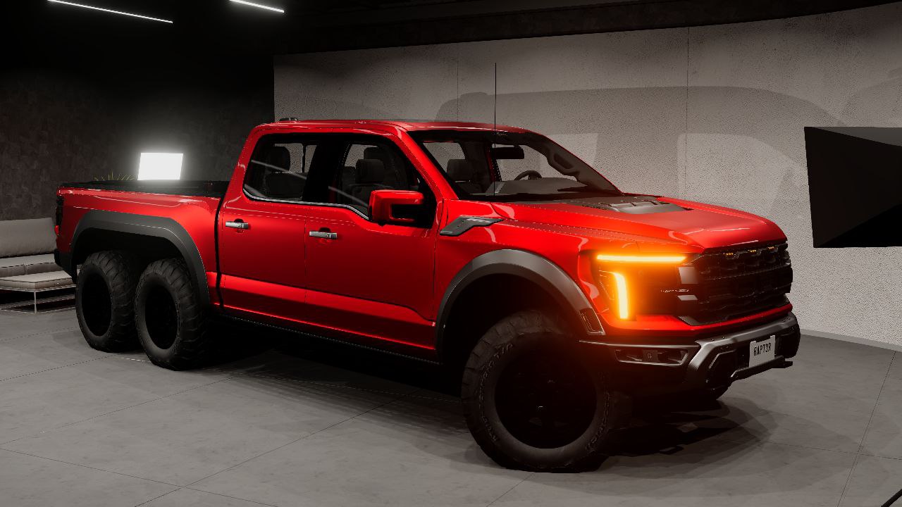 МОД Ford F-Series v1.0 (0.34.x) ДЛЯ BEAMNG.DRIVE