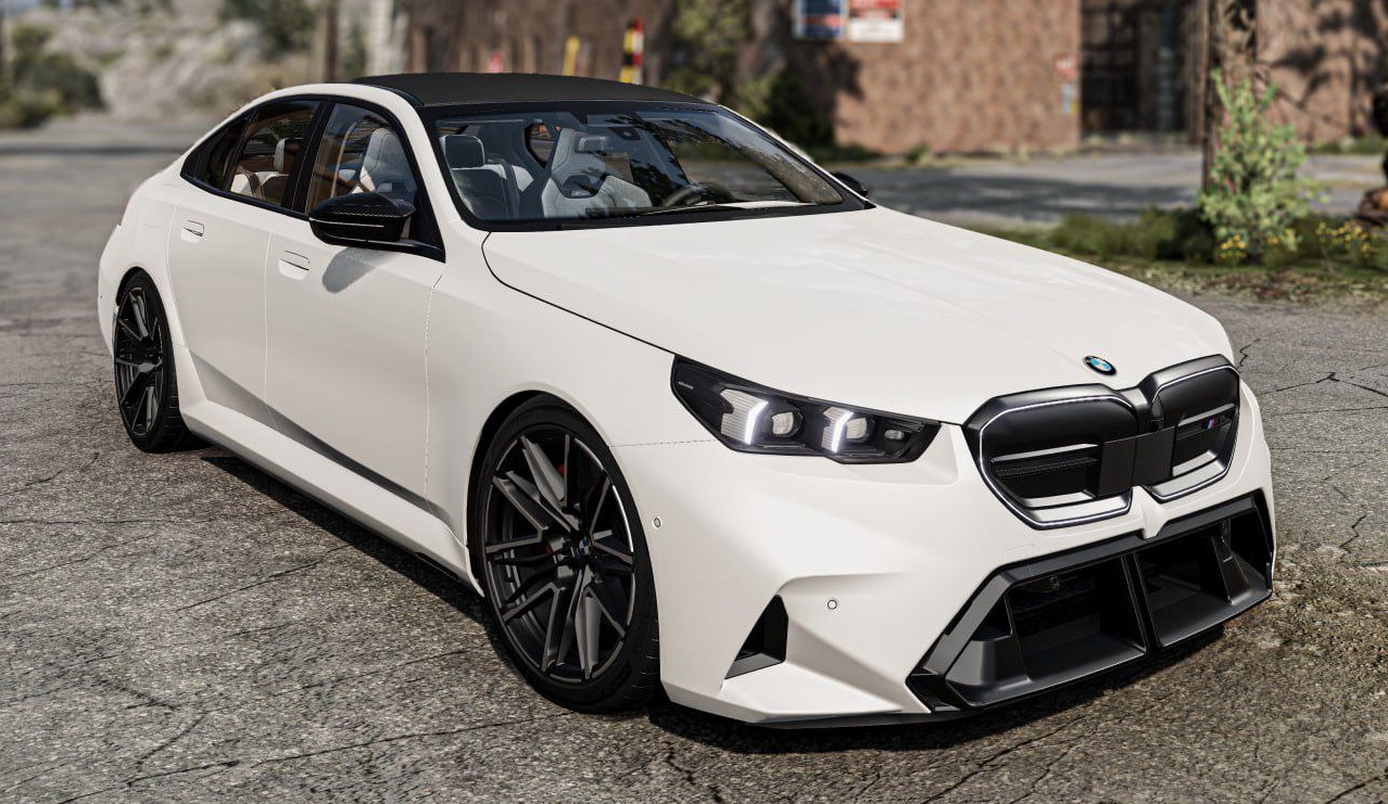 МОД BMW M5 Release by George Works (0.34.x) ДЛЯ BEAMNG.DRIVE