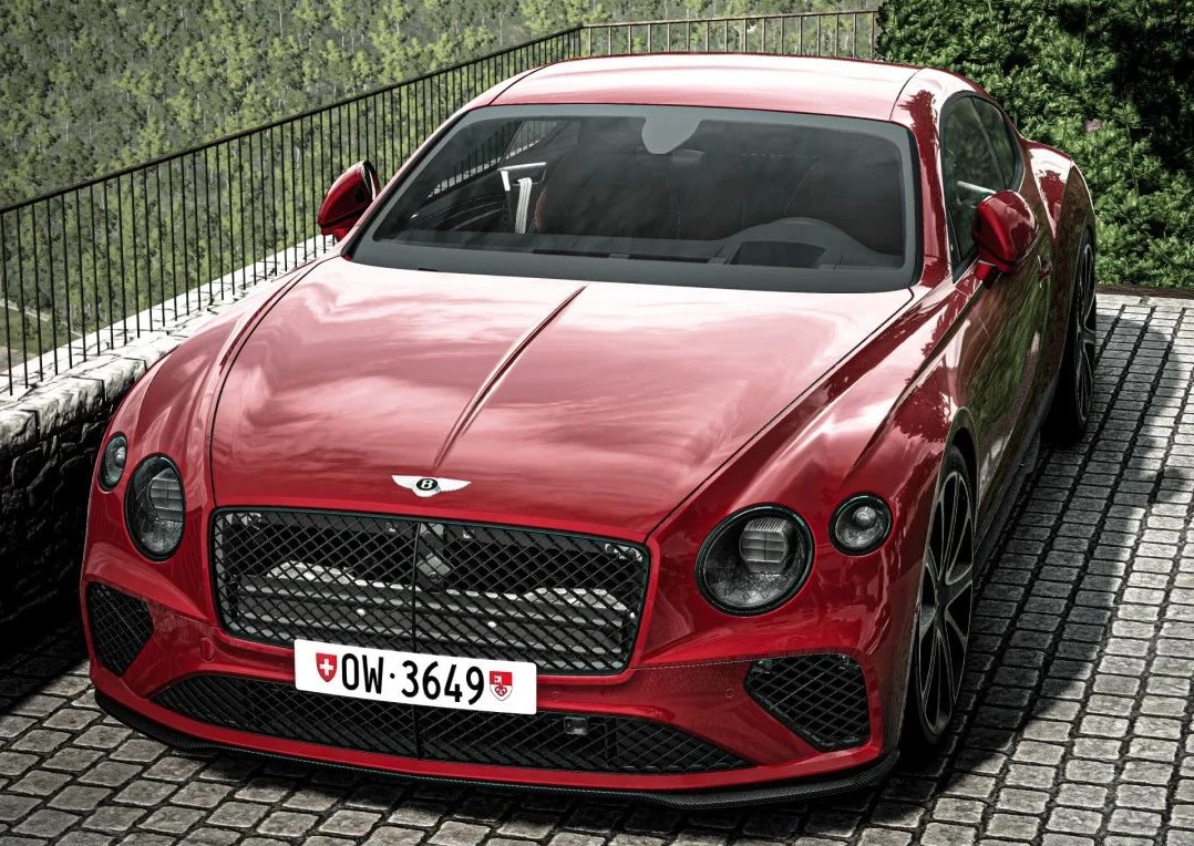 МОД Bentley Continental GT 2018 v1.1 (0.34.x) ДЛЯ BEAMNG.DRIVE
