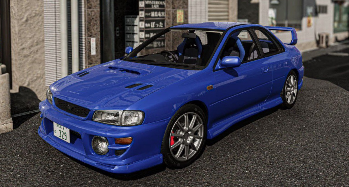 МОД Subaru Impreza GM/GC/GF (0.34.x) ДЛЯ BEAMNG.DRIVE