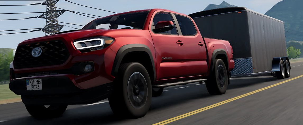 МОД Toyota Tacoma 2019 v1.1 (0.34.x) ДЛЯ BEAMNG.DRIVE