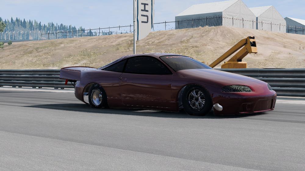 МОД PDM Eagle Talon Drag v1.0 (0.34.x) ДЛЯ BEAMNG.DRIVE