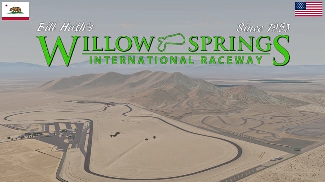МОД Карта Willow Springs International Raceway, California, USA v1.0 (0.34.x) ДЛЯ BEAMNG.DRIVE