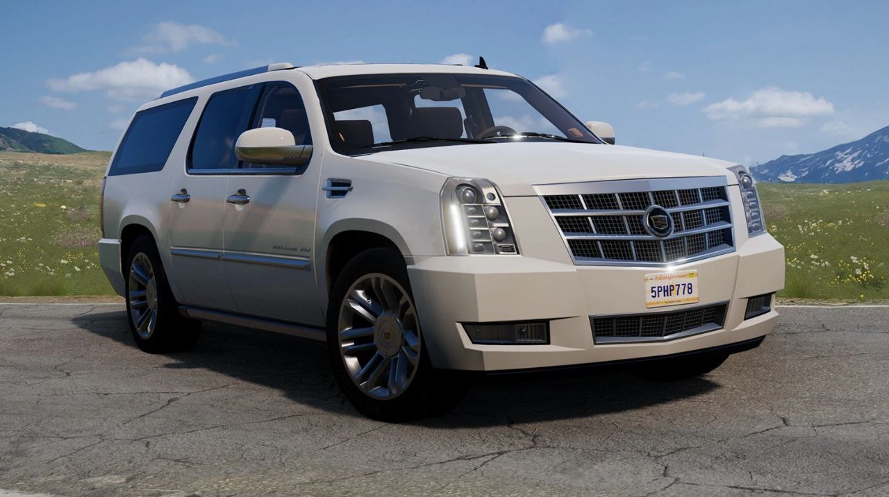 МОД Cadillac Escalade ESV v4.0 (0.34.x) ДЛЯ BEAMNG.DRIVE