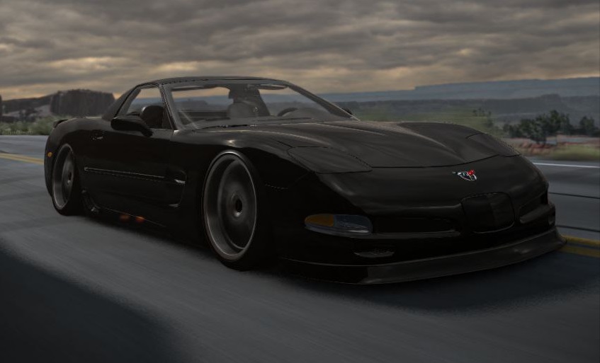 МОД Chevrolet Corvette C5 Custom V1zx v1.0 (0.34.x) ДЛЯ BEAMNG.DRIVE