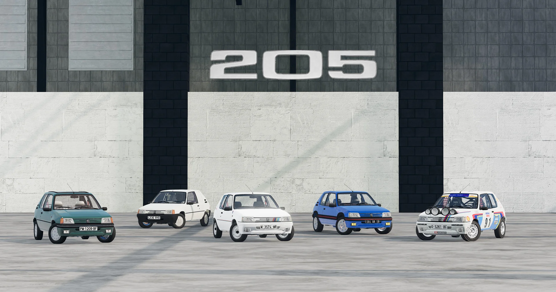 МОД Peugeot 205 JP v4.0 (0.34.x) ДЛЯ BEAMNG.DRIVE