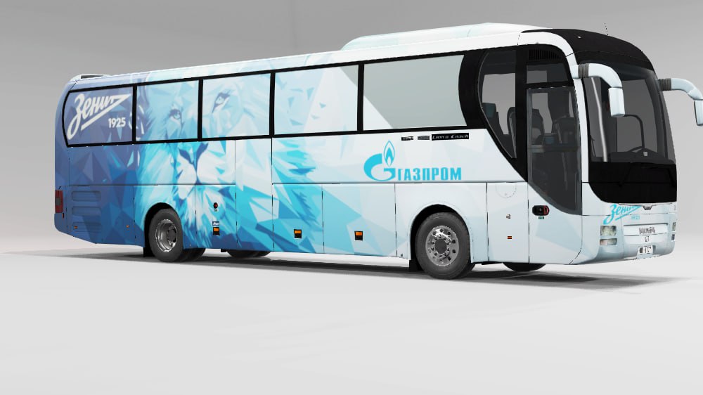 МОД Man's Lion Coach Improved v1.0 (0.34.x) ДЛЯ BEAMNG.DRIVE