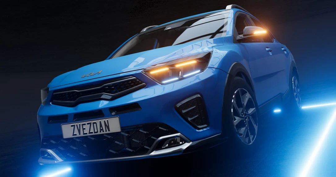 МОД Kia Stonic 2023 v1.0 (0.34.x) ДЛЯ BEAMNG.DRIVE