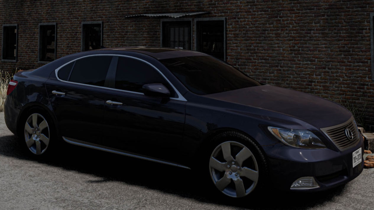 МОД Lexus LS460 Update v1.1 (0.34.x) ДЛЯ BEAMNG.DRIVE