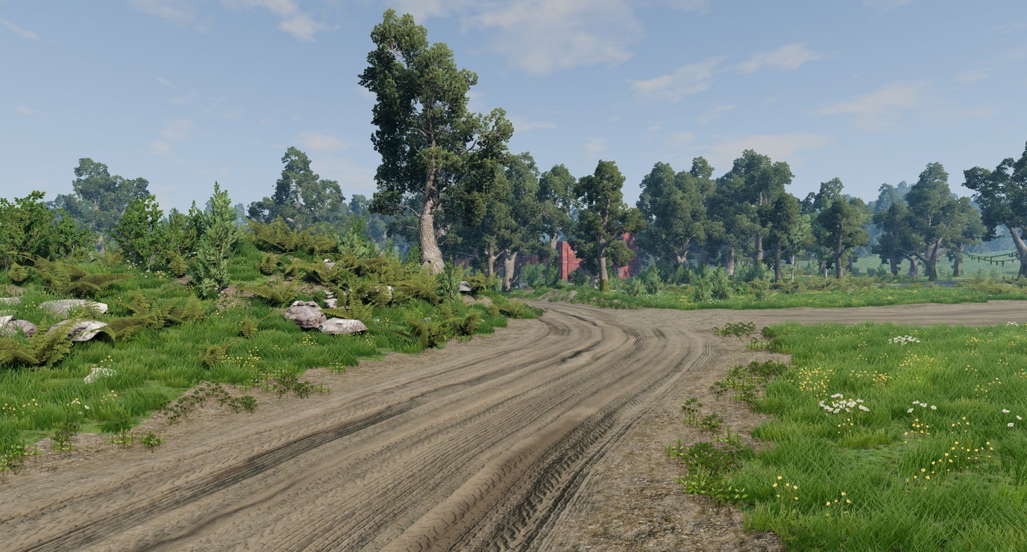 МОД Карта Dry Rock Island (PBR) v1.2 (0.34.x) ДЛЯ BEAMNG.DRIVE
