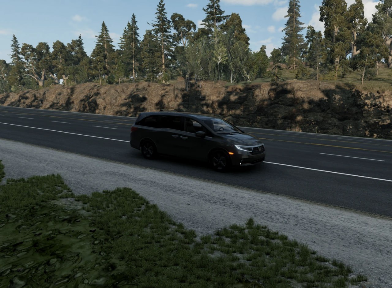 МОД Honda Odyssey 2021-2024 v2.0 (0.34.x) ДЛЯ BEAMNG.DRIVE