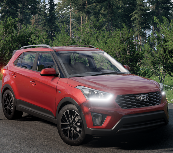 МОД Hyundai Creta/ix25 v1.3 (0.34.x) ДЛЯ BEAMNG.DRIVE