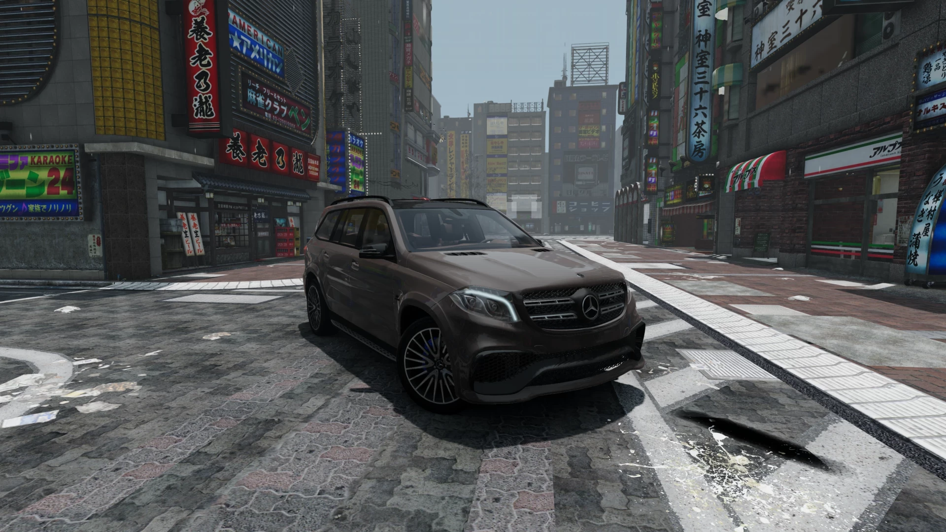 МОД Mercedes-Benz GLS (X166) v1.0 (0.34.x) ДЛЯ BEAMNG.DRIVE