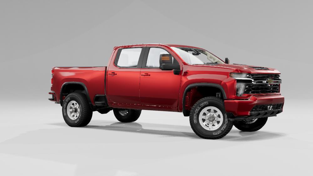 МОД 2020 Chevrolet Silverado v1.1 (0.34.x) ДЛЯ BEAMNG.DRIVE