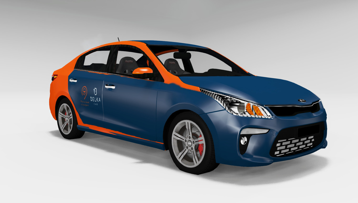 МОД KIA RIO Beamng v1.1 (0.34.x) ДЛЯ BEAMNG.DRIVE