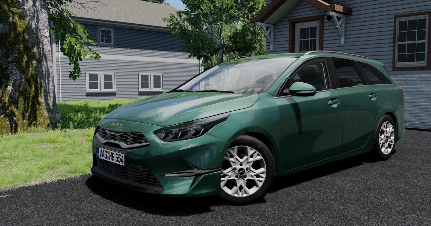 МОД Kia Ceed SportsWagon (2023) v1.1 (0.34.x) ДЛЯ BEAMNG.DRIVE