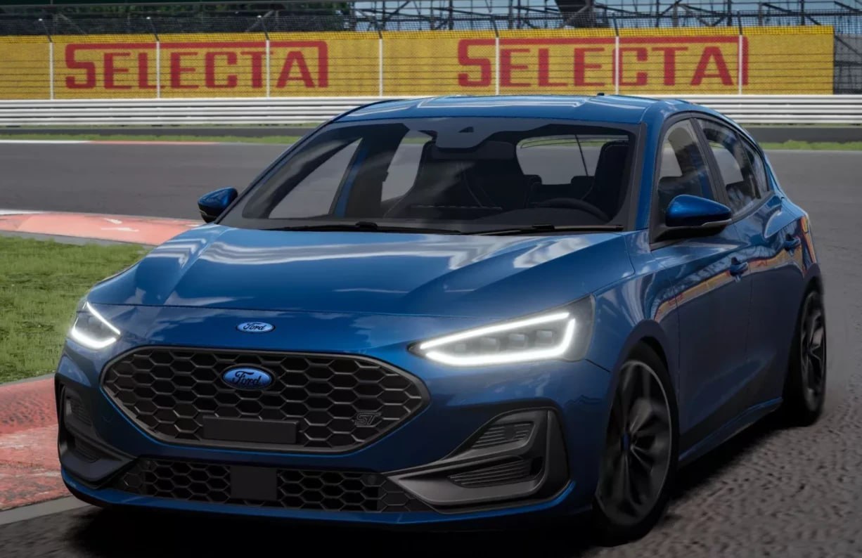 МОД Ford Focus ST 2022 v2.1 (0.34.x) ДЛЯ BEAMNG.DRIVE