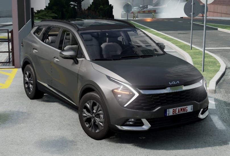 МОД Kia Sportage 2022 v3.0 (0.34.x) ДЛЯ BEAMNG.DRIVE